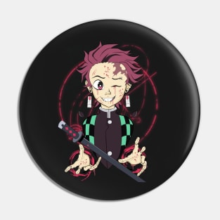 Tanjiro demon slayer kamado slayer Pin