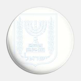 Emblem of the State of Isral Pin