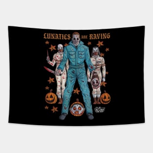 Michael Myers "Lunatics are Raving" Tapestry