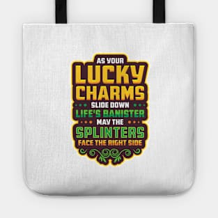 Luck of The Irish - Irish Prayer - Funny Tote