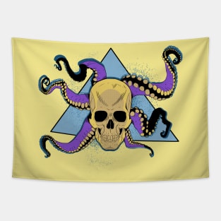 Skulltopus Color Tapestry