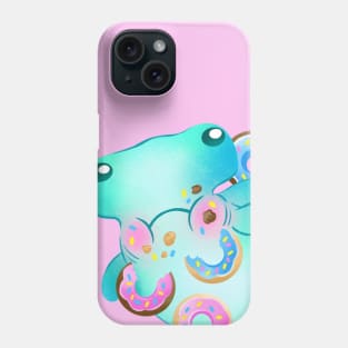 Hammerhead and Donuts Phone Case