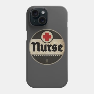 Nurse Vintage Sign Phone Case