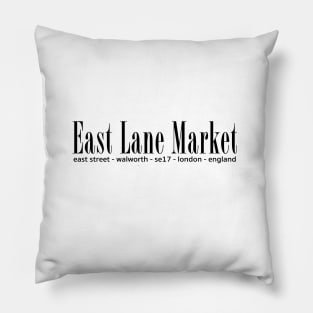 East Lane Market South London Pillow