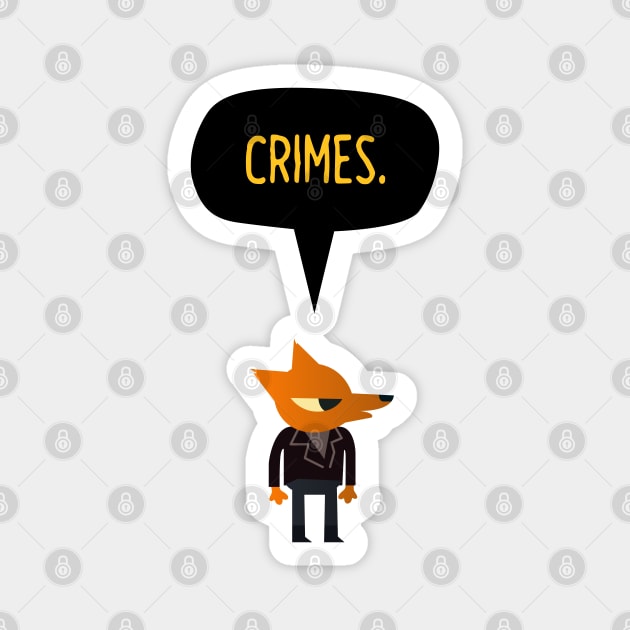 NITW - Crimes Magnet by DEADBUNNEH