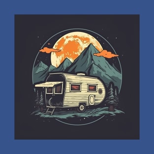 Van Life Glamping Digital Nomad T-Shirt