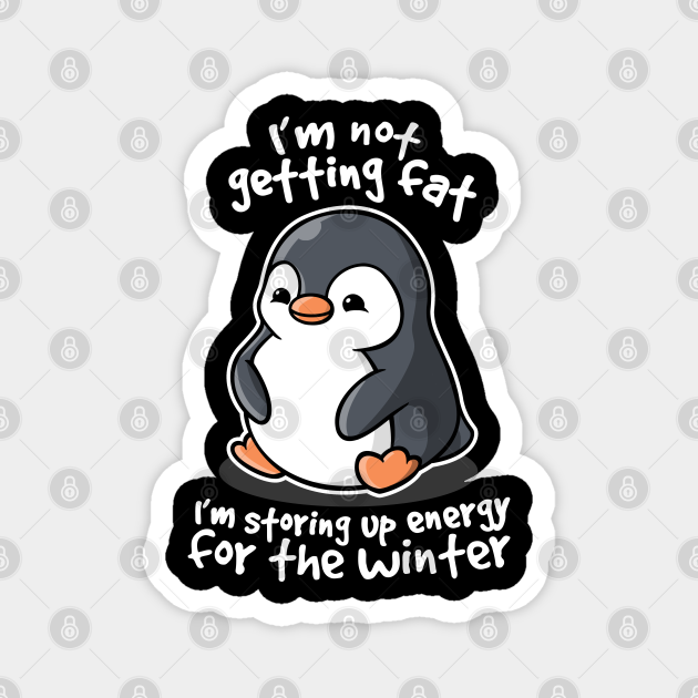 Chubby penguin - Penguin - Magnet | TeePublic Chubby penguin - Penguin - Magnet | TeePublic