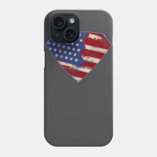 Distressed American Shield Phone Case