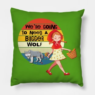 Little Red Riding Hood and The Wolf Pillow