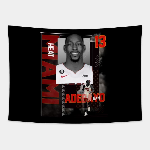 Bam Adebayo 13 Tapestry by today.i.am.sad