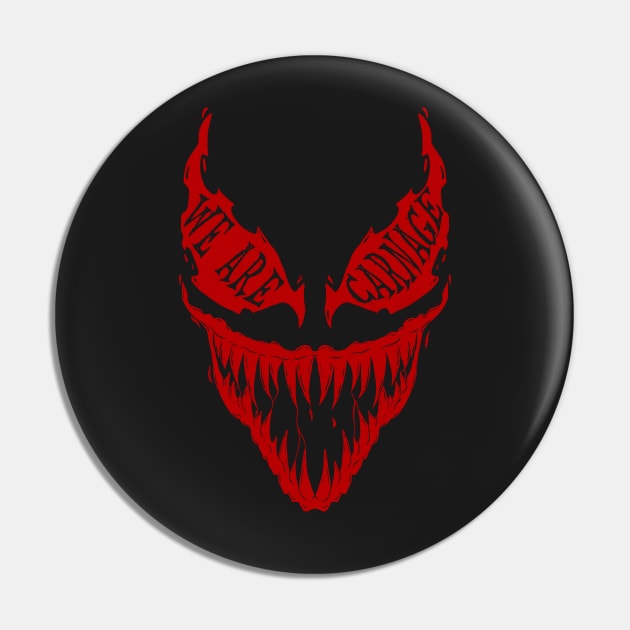 We are Carnage Pin by LenasScribbles