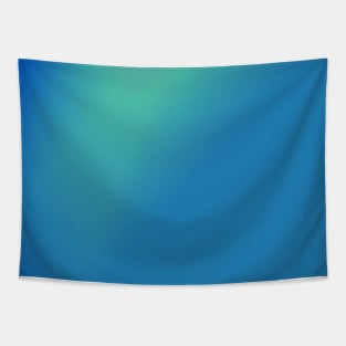 blue green texture abstract design Tapestry