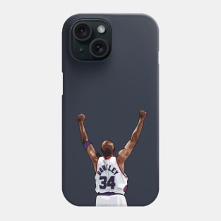 Charles Barkley Vector Back White Phone Case