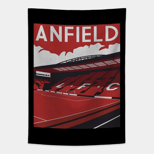 Vintage Anfield Tapestry by TerraceTees