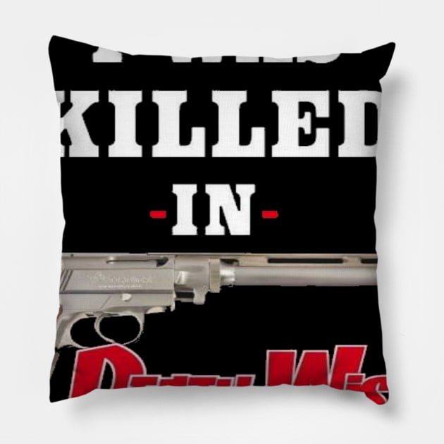 Death Wish 3 Pillow by pizowell