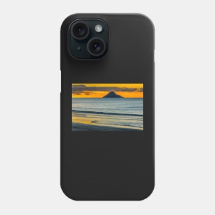 Whale Island at Sunset Phone Case