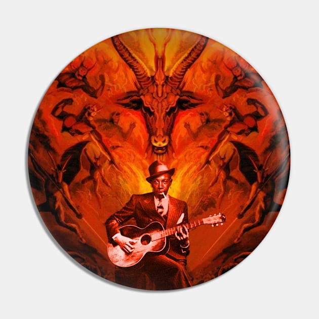 Robert Johnson - Hellbound Pin by PLAYDIGITAL2020