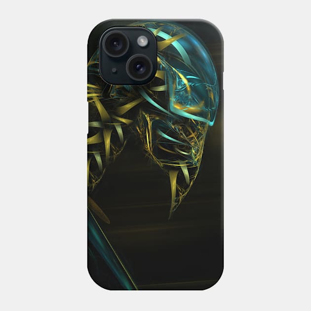 Collider - Fractal Visionary - Alien - Manafold Art Phone Case by Manafold