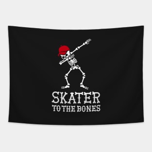Skater to the bones - skateboarding Tapestry