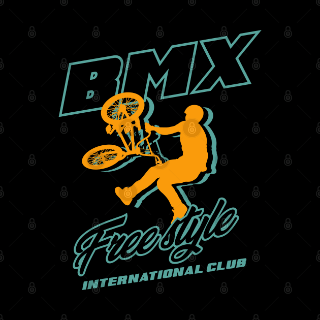 BMX INTERNATIONAL CLUB POSTER by beanbeardy