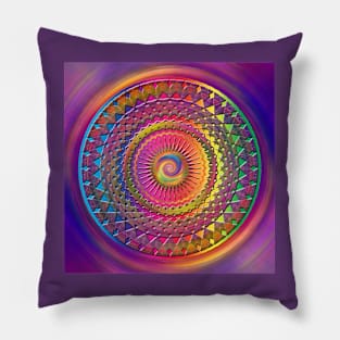 Sun Mandala Pillow