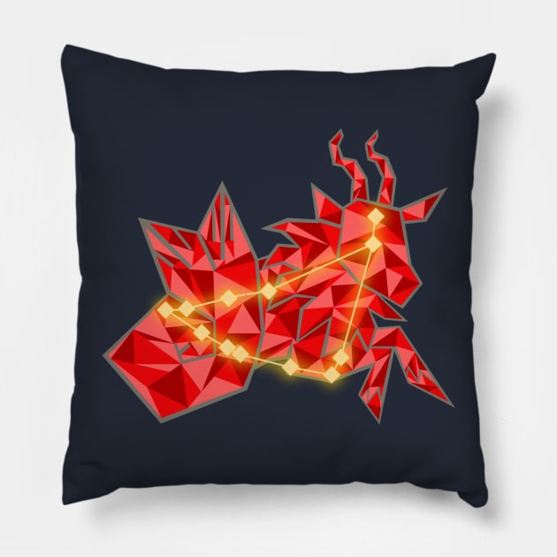 Capricorn Pillow by AstroSkeleton