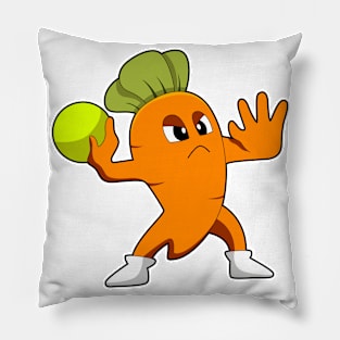 Carrot at Handball player with Handball Pillow