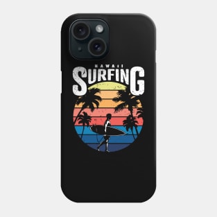 Man Surfing Phone Case