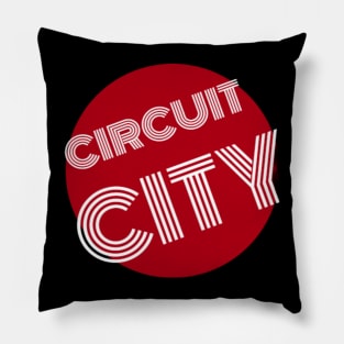 Circuit City Defunct Logo Pillow