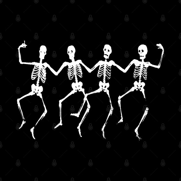 Skeleton Chorus Line from the Crypt by Dibble Dabble Designs