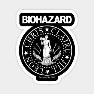 Biohazard Punk Magnet