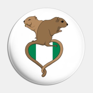 Gerbil Nigeria (light) Pin