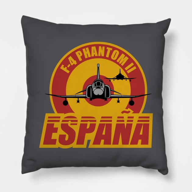 F-4 Phantom II Spanish Air Force Pillow by TCP