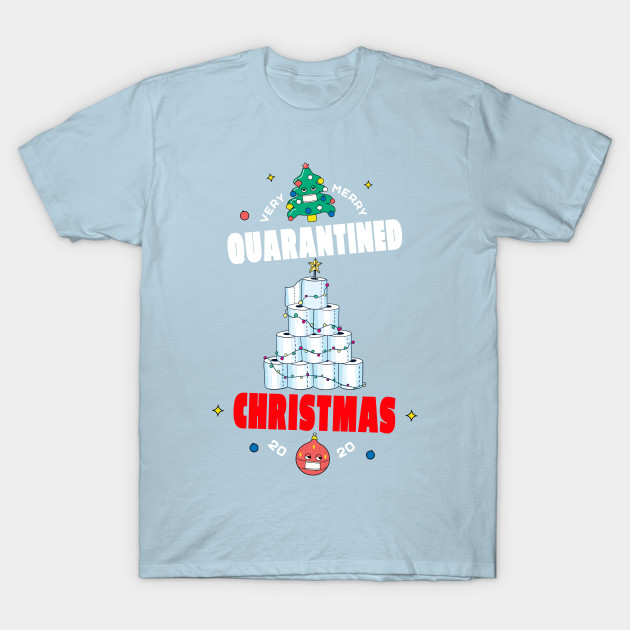 Disover Merry Quarantine Christmas 2020 Pajamas Family Matching Xmas - Merry Quarantine Christmas 2020 - T-Shirt