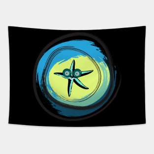 Sunny Starfish Tapestry