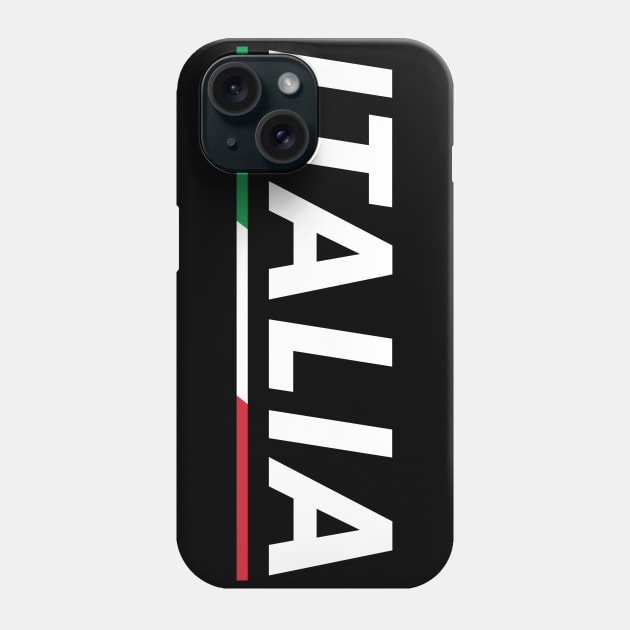 Italia product - Proud Italian - Italian Soccer Jersey Style Phone Case by Vector Deluxe