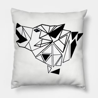 Wolf triangles Pillow