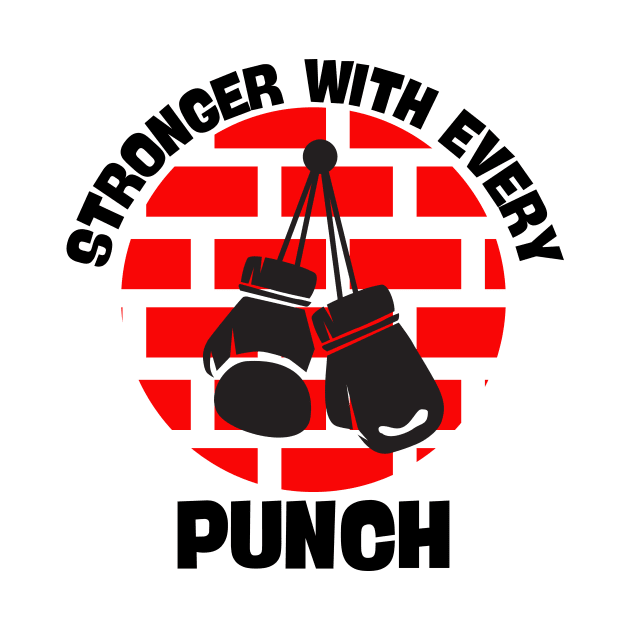 Stronger with every punch by CoffeeBeforeBoxing