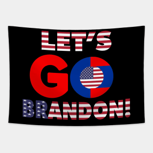 Let's Go Brandon Tapestry