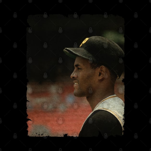 Roberto Clemente in Pittsburgh Pirates by PESTA PORA