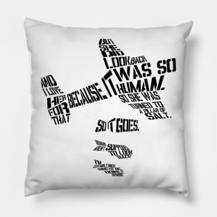 Lot's Wife Quote Pillow