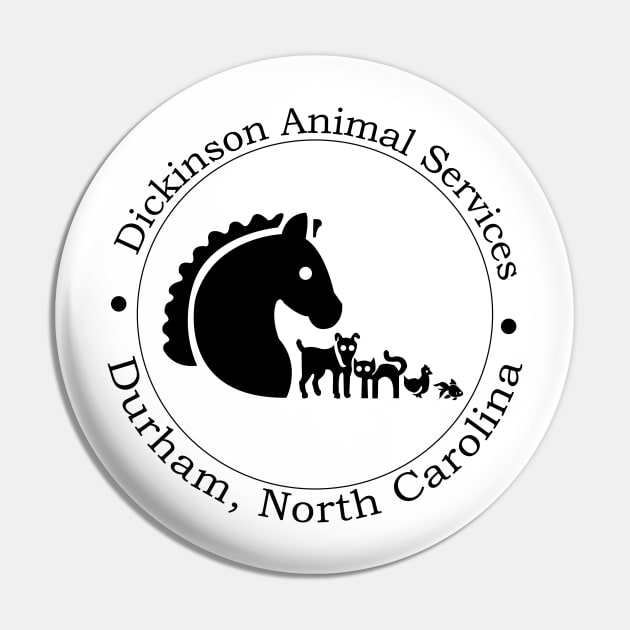 Dickinson Animal Services Pin by DickinsonDesign