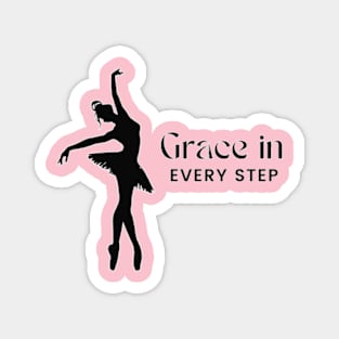 Ballerina Dancing Magnet