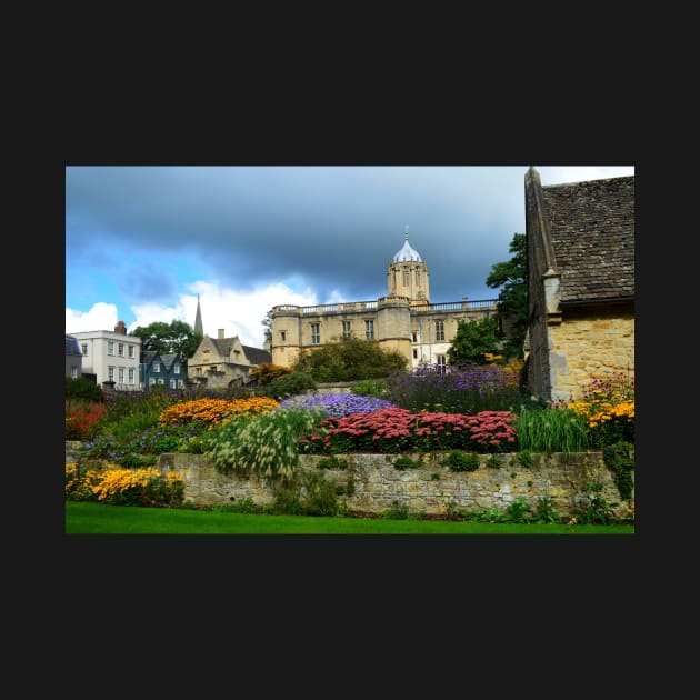 Tom Tower from Christchurch College Garden. Oxford, UK by IgorPozdnyakov