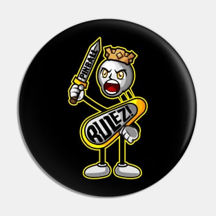 PinballRulez! Logo Pin