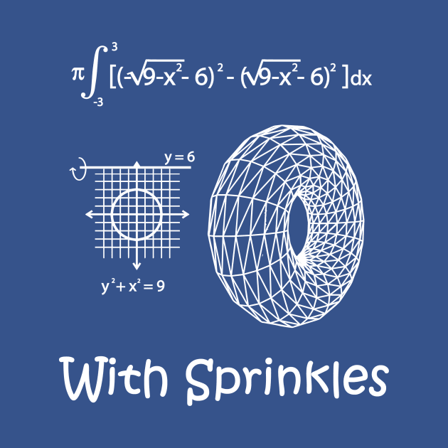 Calculus doughnut with sprinkles by AlphaBoy