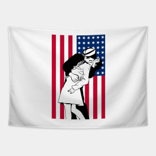 American Kiss Tapestry