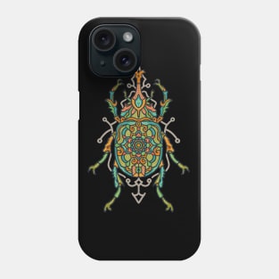 Mandala Beetle Phone Case