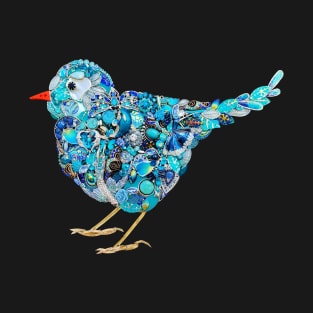 Jewelry Blue Bird T-Shirt