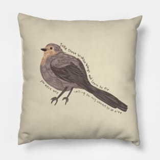Blackbird Pillow